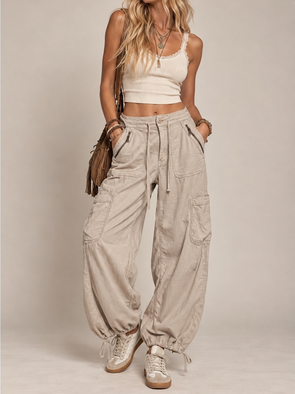American Eagle Dreamy Drape Baggy Wide Leg